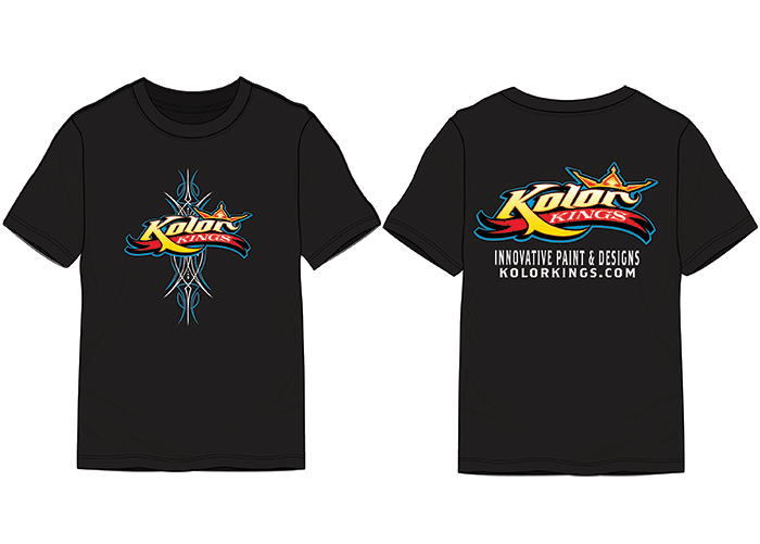 KOLOR KINGS PINSTRIPE DESIGN