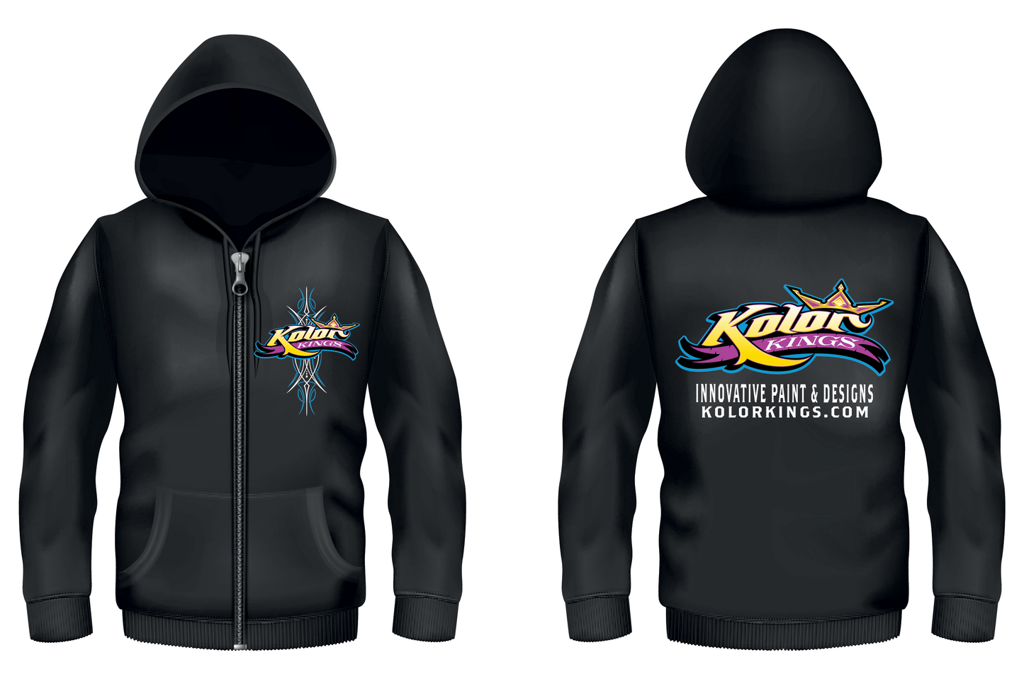 KOLOR KINGS LOGO FLEECE/HOODIE-NEW DESIGN!!