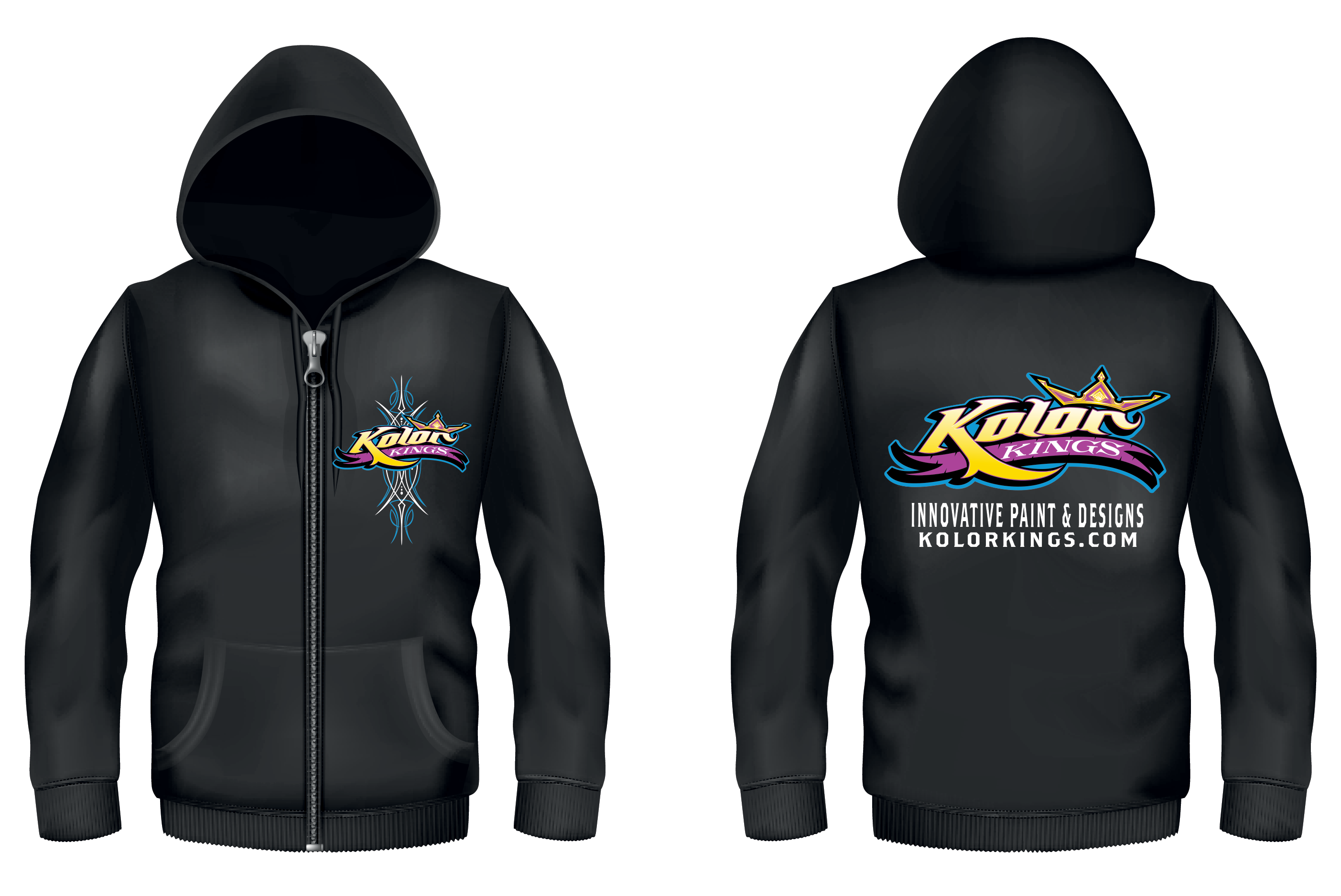 KOLOR KINGS LOGO FLEECE/HOODIE-NEW DESIGN!! – KOLORKINGS